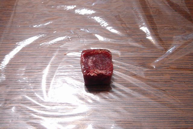 冷凍アカムシの下拵え えびblog