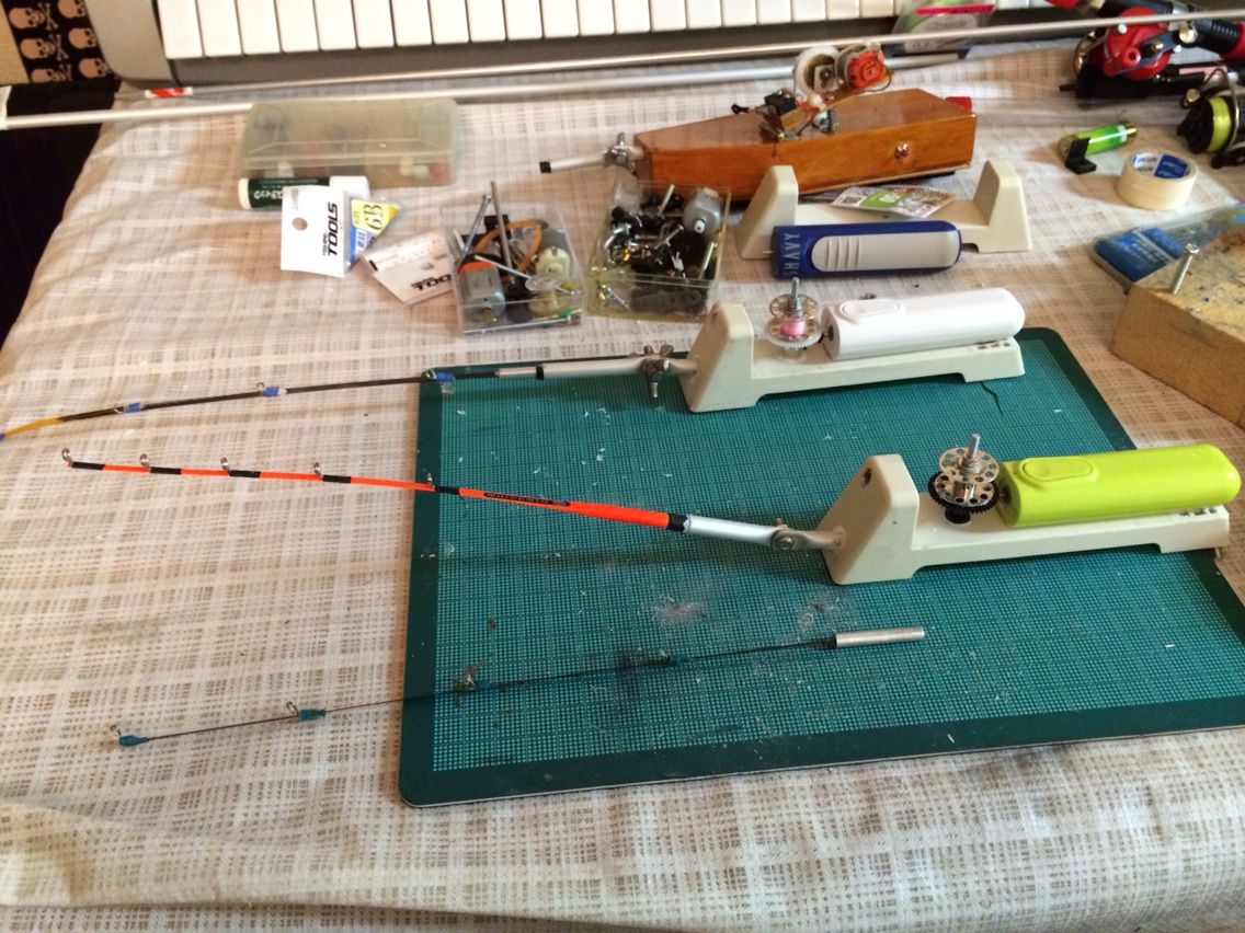 ワカサギ釣りの電動リール作りにハマる ぴろっち記 ワカサギ釣りの電動リール作りにハマる ぴろっち記