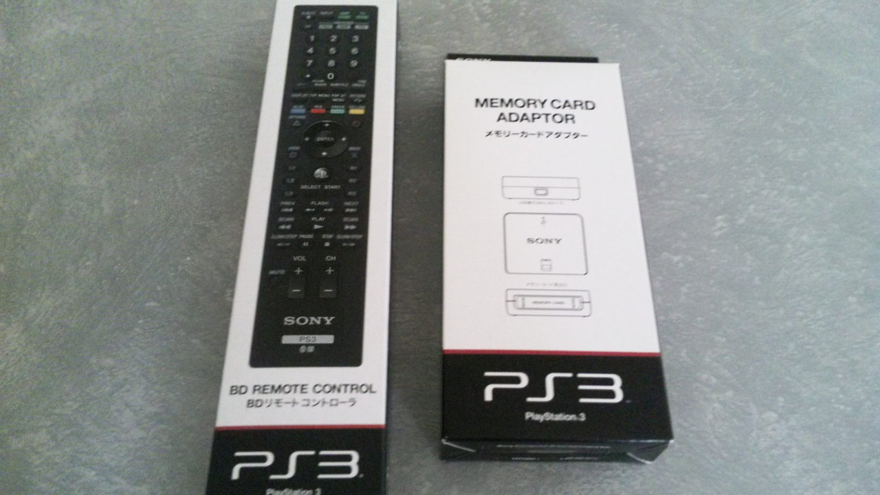 Ps3のリモコンとメモリーカードアダプター Mind Circus Ps3のリモコンとメモリーカードアダプター Mind Circus