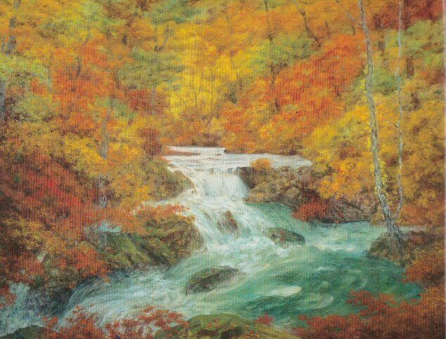 模写絵、奥田元宋、肉筆画、さと様指定栗 奥田元宋 の 日本画の買取・査定相場と最新の買取価格を公開