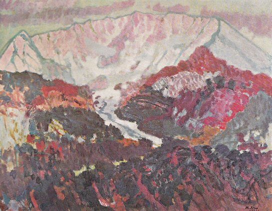 【真作】「希少」絵画 油彩 伊谷賢蔵(風景) 伊谷レッド 真作】「希少」絵画 油彩 伊谷賢蔵(風景) 伊谷レッド
