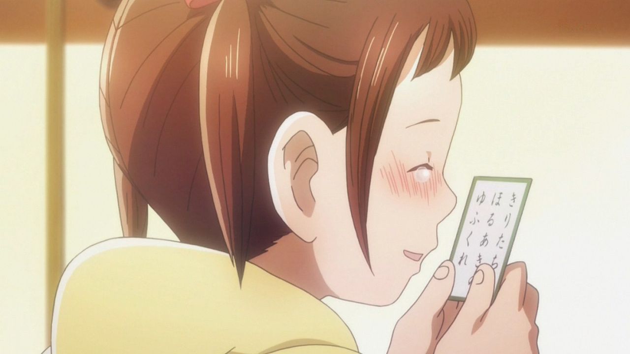 ちはやふる 第21首 わがころもでにゆきはふりつつ ぴよあに ちはやふる 第21首 わがころもでにゆきはふりつつ ぴよあに