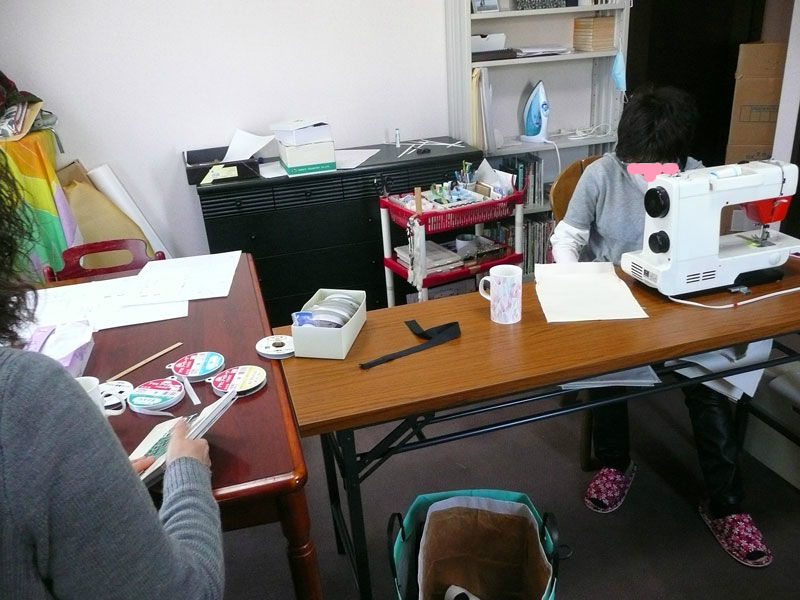 ミシン部屋ツアーその1 プカプカドラゴン 趣味の日常