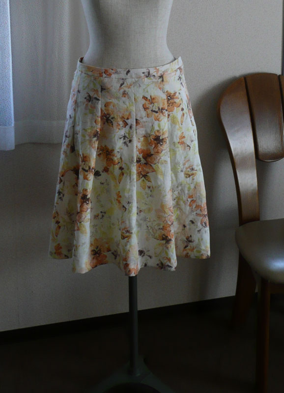 車ひだスカート プカプカドラゴン 趣味の日常