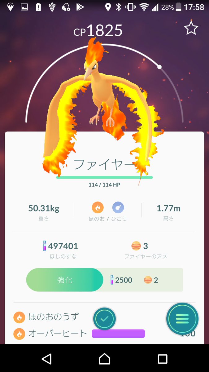 ポケモンgo進行状況報告 Vsファイヤー サンダー編 ポケモンろーど2nd ポケモンgo進行状況報告 Vsファイヤー サンダー編 ポケモンろーど2nd