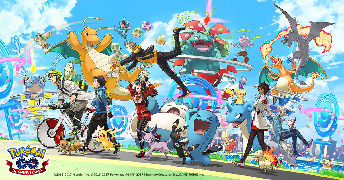 ポケモンgoは1周年 記念イベントも ポケモンろーど2nd
