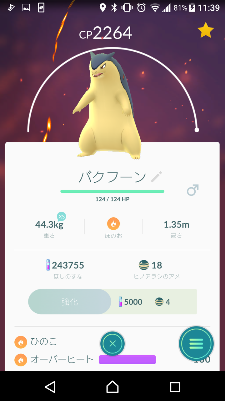 ポケモンgo進行状況報告 ヒノアラシとその他色々編 ポケモンろーど2nd