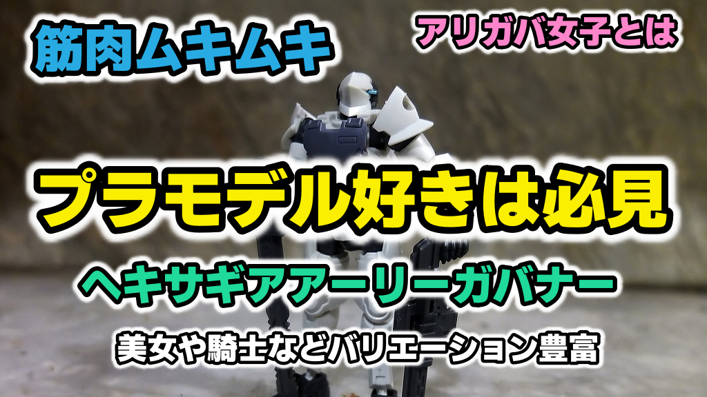 アリガバ女子とは ヘキサギアカラーと惹かれてしまうパケ絵の美人さ サバゲーwar エアガン サバゲー装備のまとめブログ