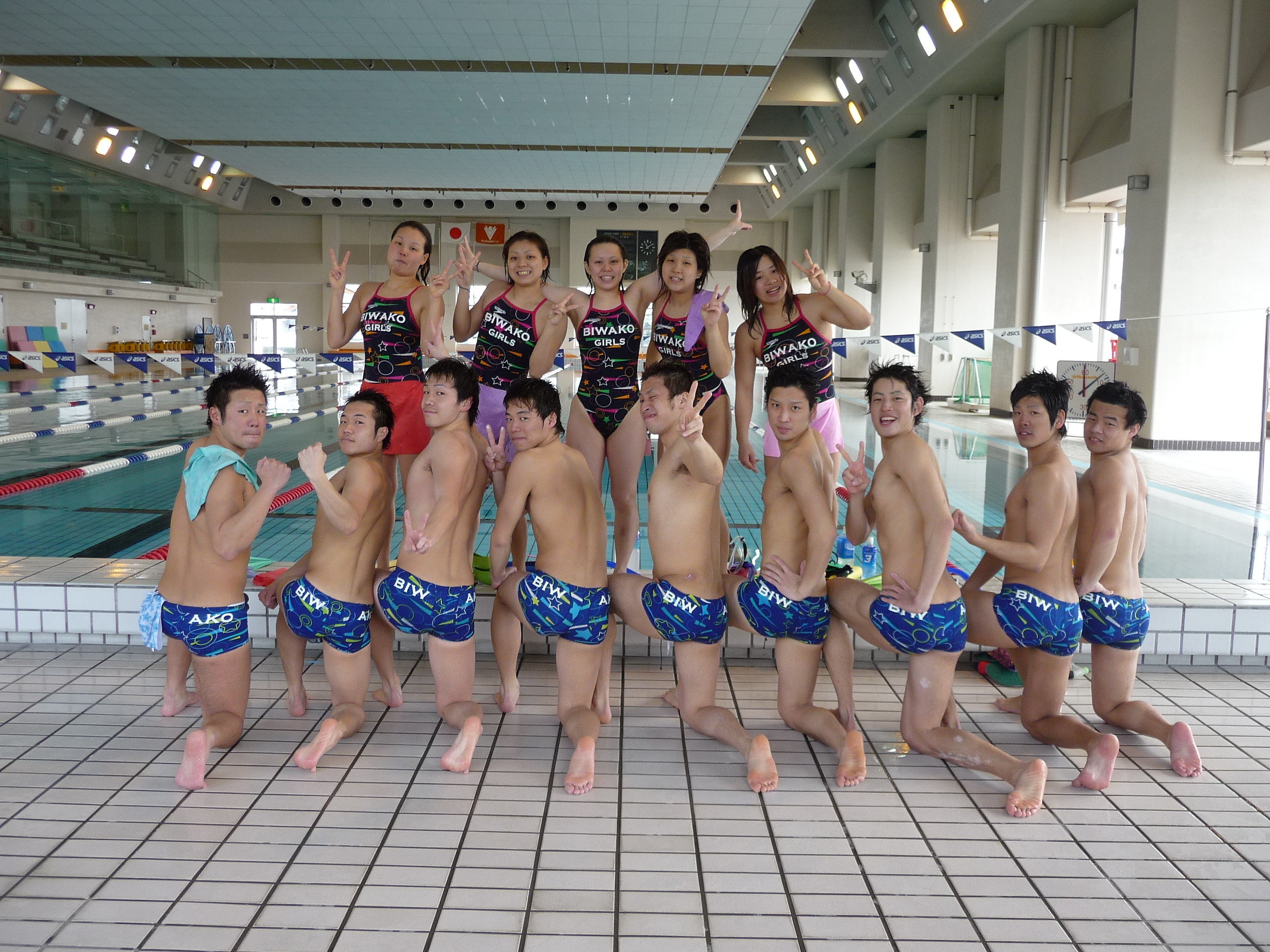 女子高校生　水泳 HP開設 : ARE YOU A REAL SWIMMER?