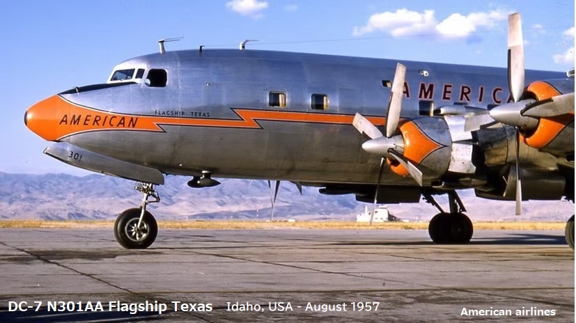 マルサンDC7（16）アメリカン航空 その2 : ぷらもった1960年代国産