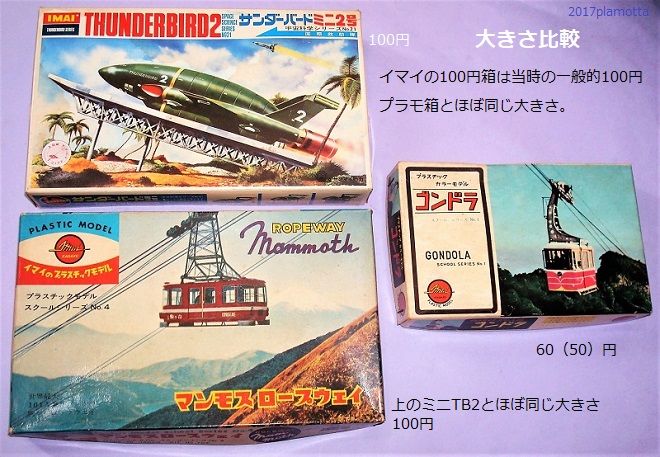 イマイ　発着所つきロープウェイ　プラモデル　箱のみ プラモデルイマイ発着所つきロープウェイ