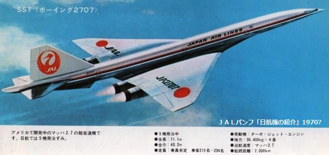 日本レベル（グンゼレベル） ボーイング2707 : ぷらもった1960年代国産