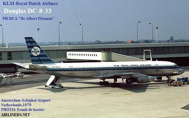 レベル DC-8 KLMオランダ航空特別版 : ぷらもった1960年代国産 レベル DC-8 KLMオランダ航空特別版 : ぷらもった1960年代国産