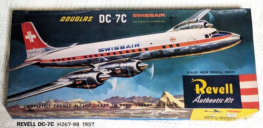 マルサンDC7（16）アメリカン航空 その2 : ぷらもった1960年代国産