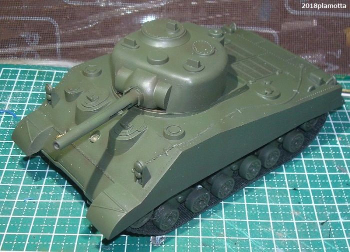 オオタキ M4シャーマン 再生③ : ぷらもった1960年代国産プラモ オオタキ M4シャーマン 再生③ : ぷらもった1960年代国産プラモ