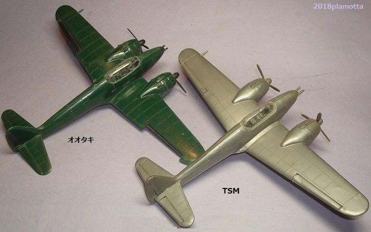 夜間戦闘機月光③ 東京シャープ・MP（ミリオン）模型 : ぷらもった1960