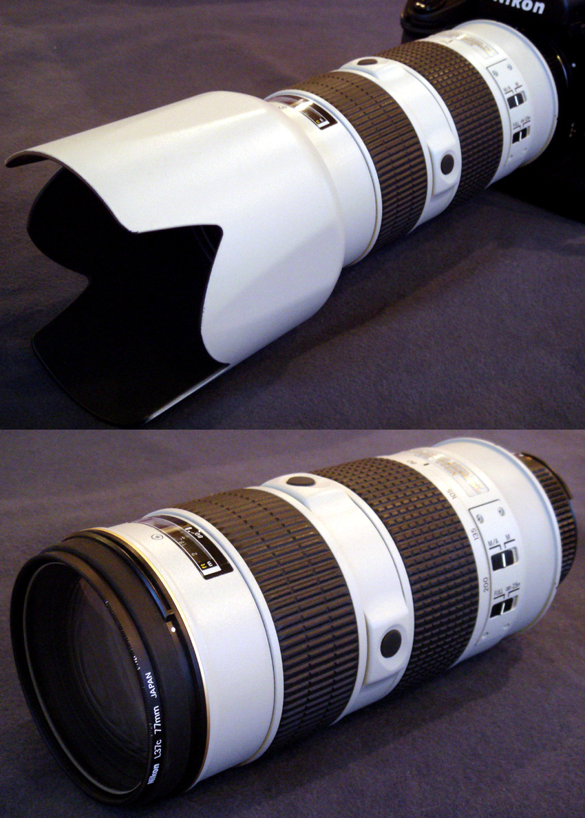 ズーム Nikon - Nikon 70-200mm F2.8ライトグレーの通販 by かずさ