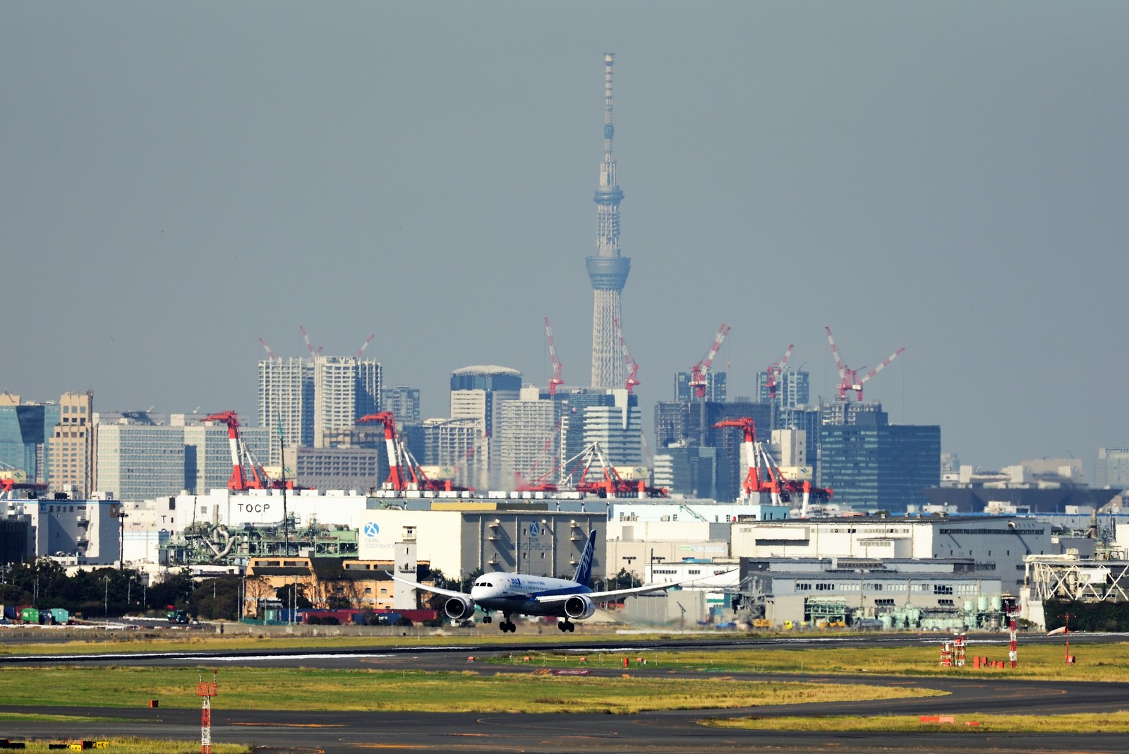 504 羽田空港 国際ターミナル その3 北九州市 スカイツリー 空手塗装他 旅客機と周辺生物の写真 504 羽田空港 国際ターミナル その3 北九州市 スカイツリー 空手塗装他 旅客機と周辺生物の写真