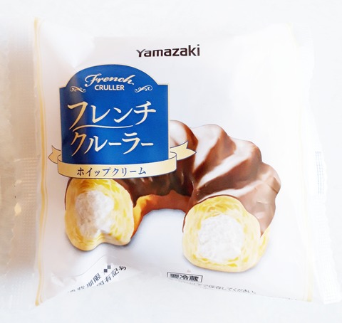 ヤマザキ フレンチクルーラー ホイップクリーム パン食べたよ ヤマザキ フレンチクルーラー ホイップクリーム パン食べたよ
