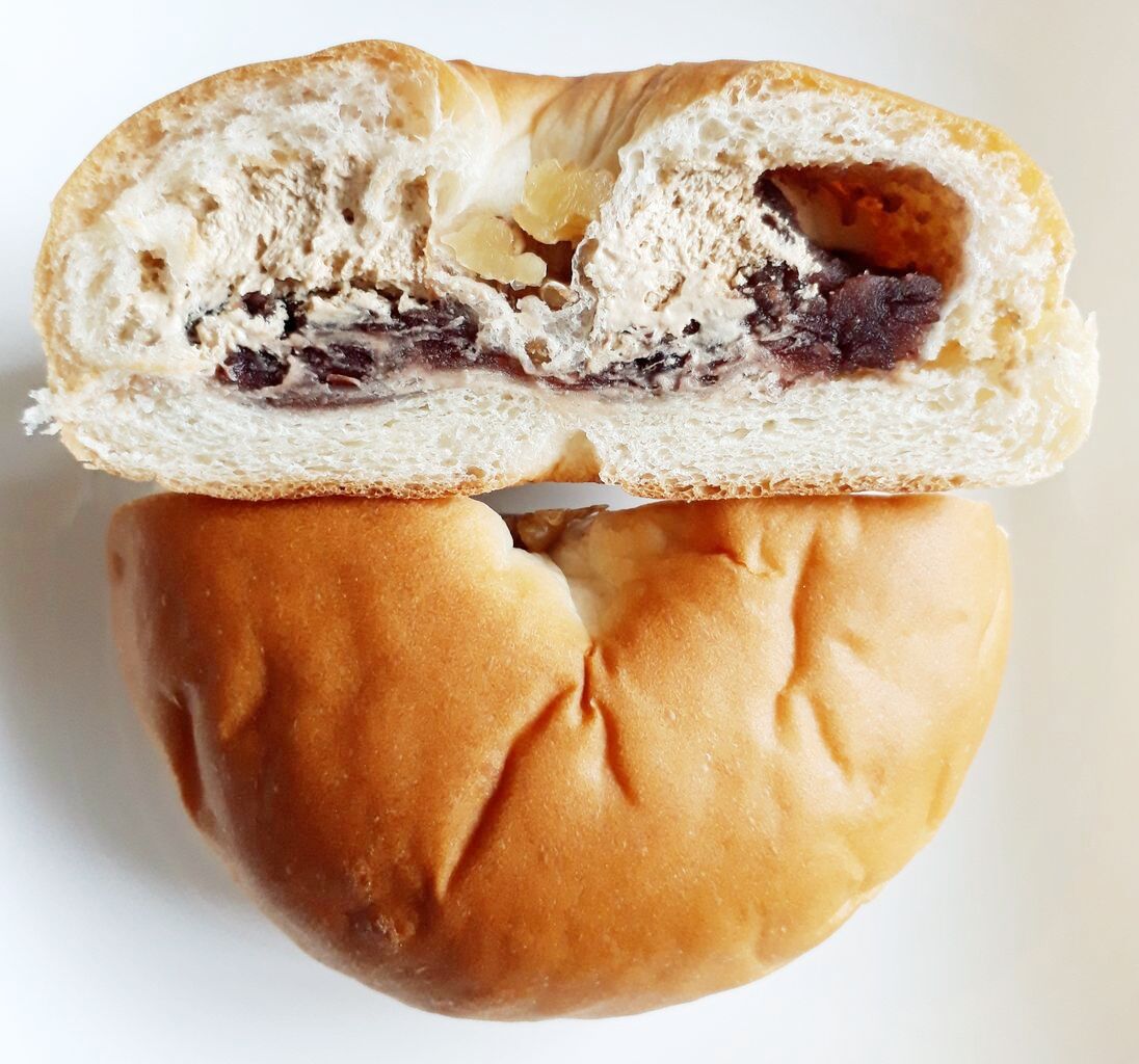 シライシパン 珈琲あんぱん パン食べたよ