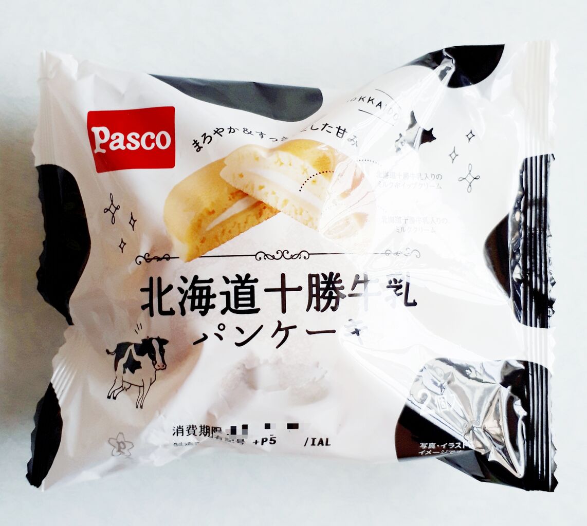 パスコ 北海道十勝牛乳パンケーキ パン食べたよ パスコ 北海道十勝牛乳パンケーキ パン食べたよ