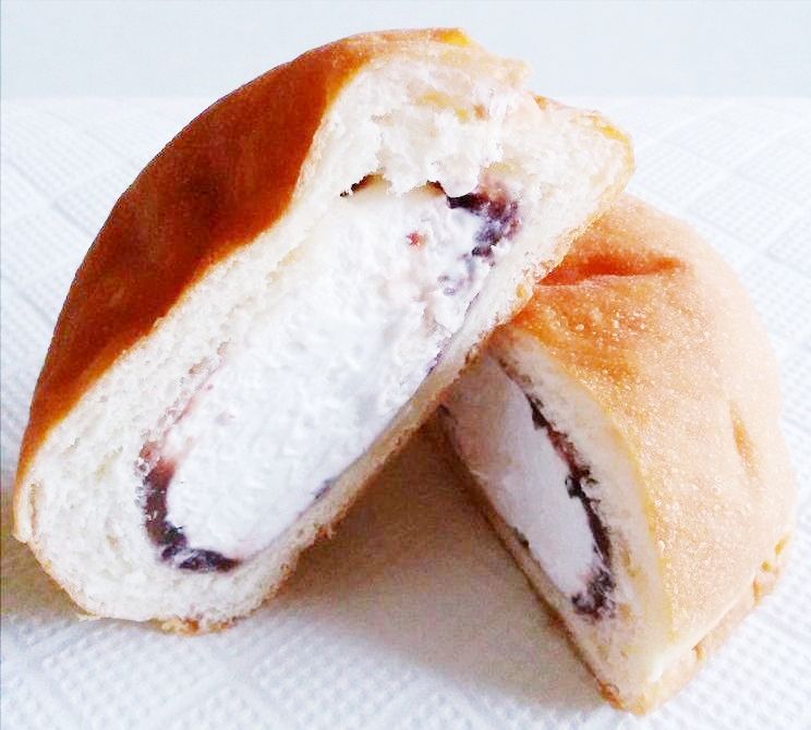 ヤマザキ ホイップ あんドーナツ 北海道産小豆のつぶあん パン食べたよ