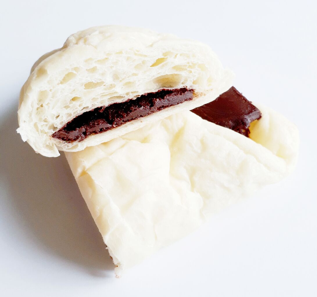 フジパン 板チョコデニッシュ パン食べたよ