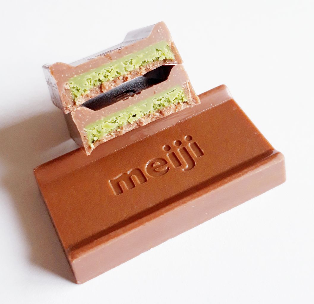 明治 明治抹茶チョコレートbox パン食べたよ