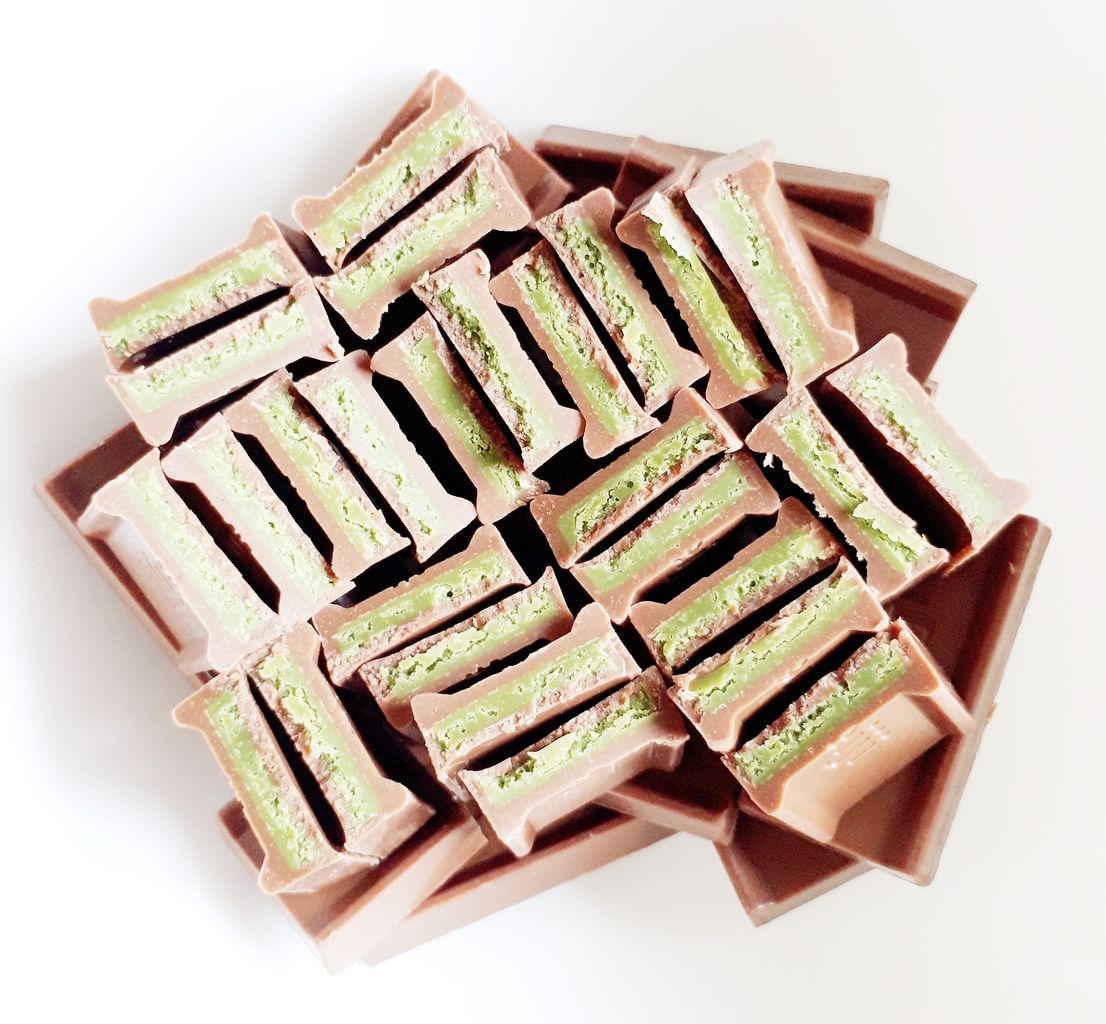 明治 明治抹茶チョコレートbox パン食べたよ