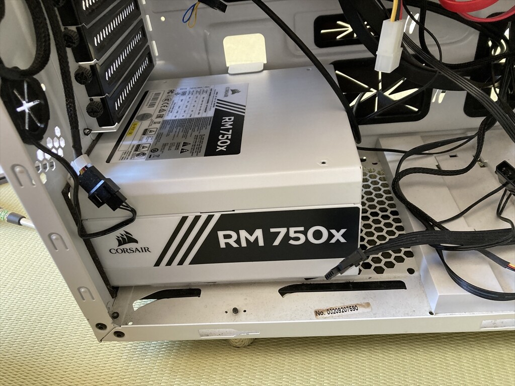CorsairのRM750xを購入！ : 天ぷら蕎麦が美味しい隠れたブログ2