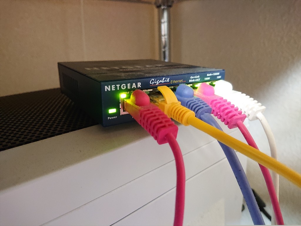 Seriaで買ってきたlanケーブルを試す 天ぷら蕎麦が美味しい隠れたブログ2