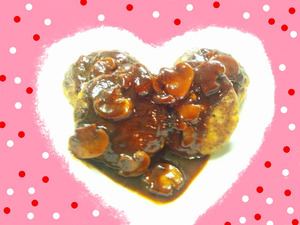 デミグラス豆腐ハンバーグ★