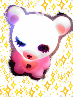光るプリンクマ?★