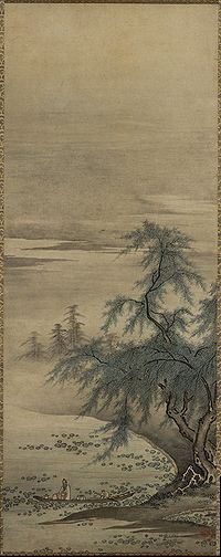 画伯ニッチェ・ルビン 絵画 「深山幽谷」