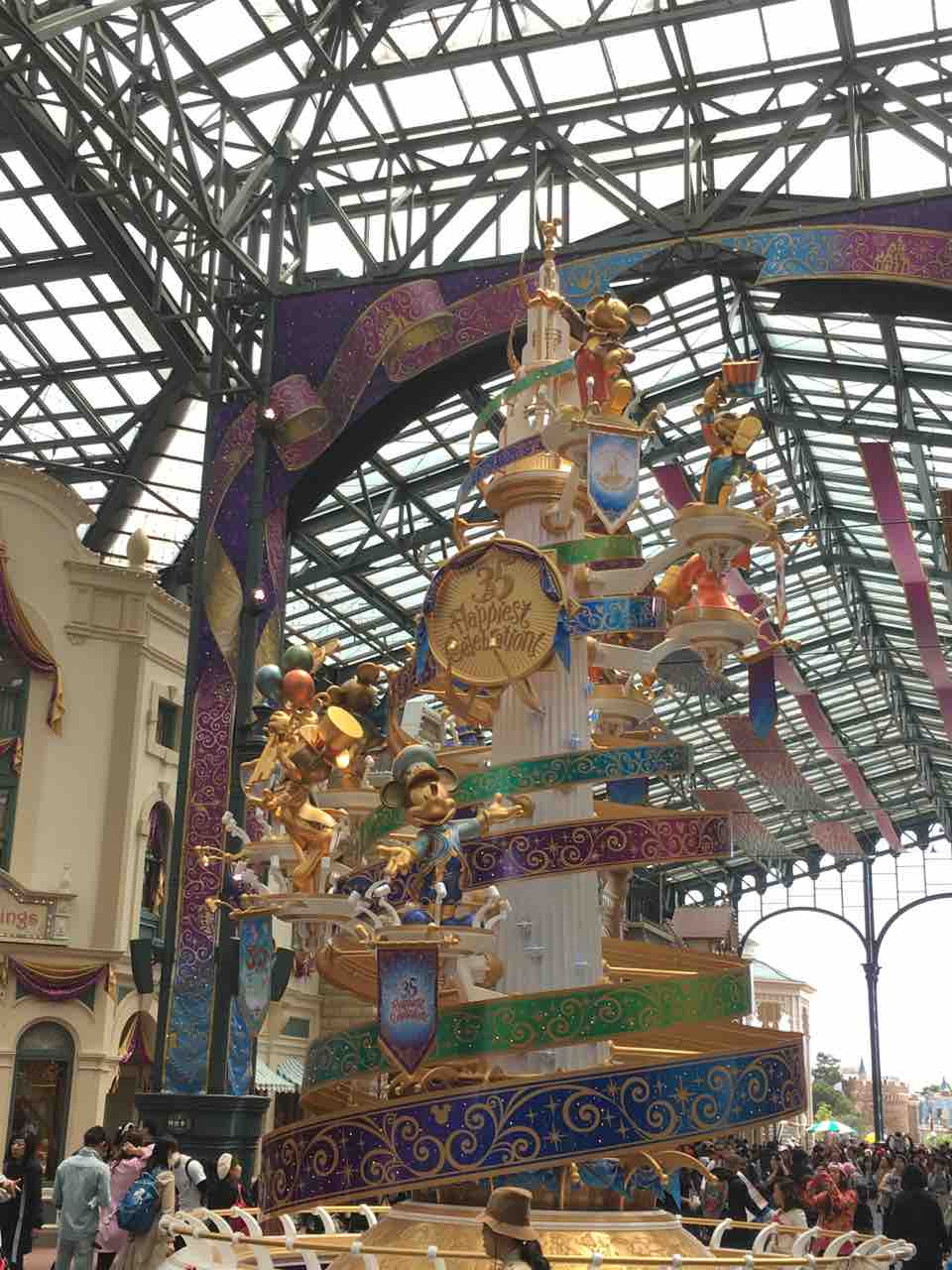 Tdr35周年 Happiest Celebration 開幕 1年に及ぶ 祝祭 はどうなるのか ぷらむの部屋