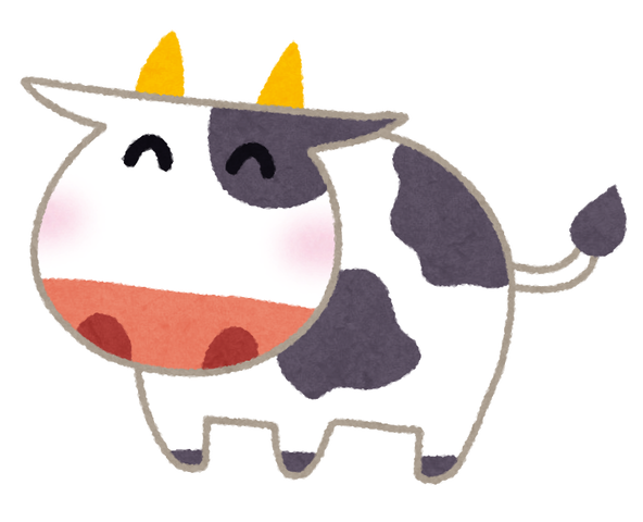 画像 イラストの牛の柄ってありえないらしいぞ