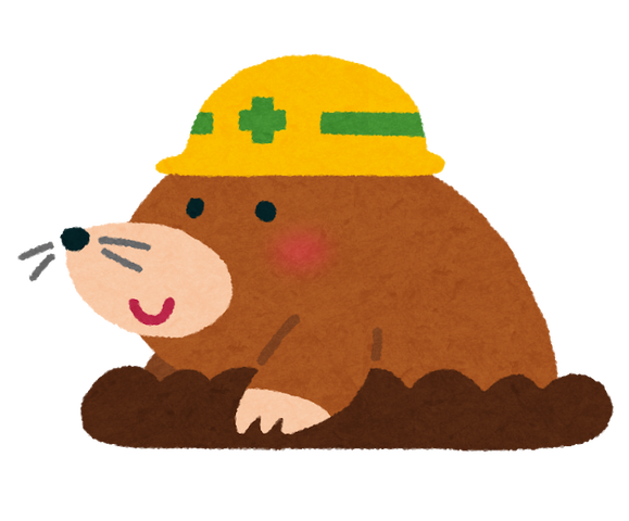 悲報 モグラ がモチーフのキャラクター この世に存在しない