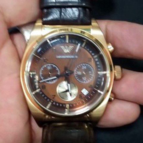 アルマーニ 腕時計 Armani 電池交換3