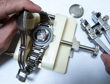 オレオール AUREOLE電池を交換3