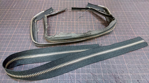 ルイヴィトン 財布修理 ファスナー交換3