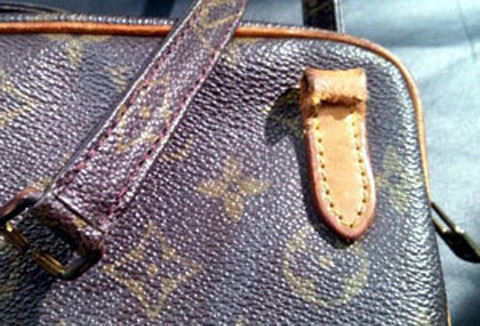 ルイヴィトンかばんバッグ財布の修理4