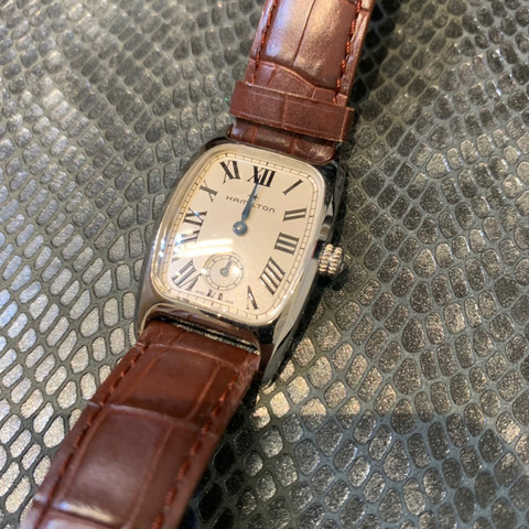 ハミルトンの電池交換