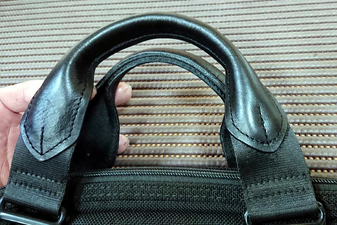 TUMI修理 ビジネスバッグ かばん修理 バッグ修理4