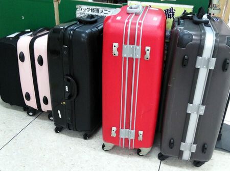 スーツケース、キャリーバッグの修理