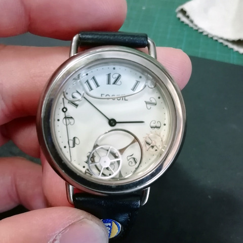 フォッシル FOSSIL 腕時計 電池交換4