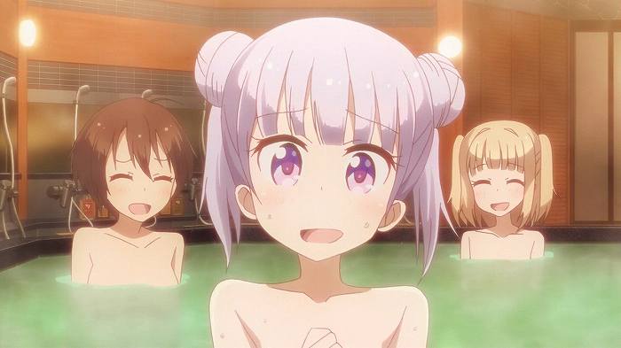 【NEW GAME!】 第9話 キャプ感想　徹夜明けに銭湯でリフレッシュ！ひふみ先輩が色っぽい♪