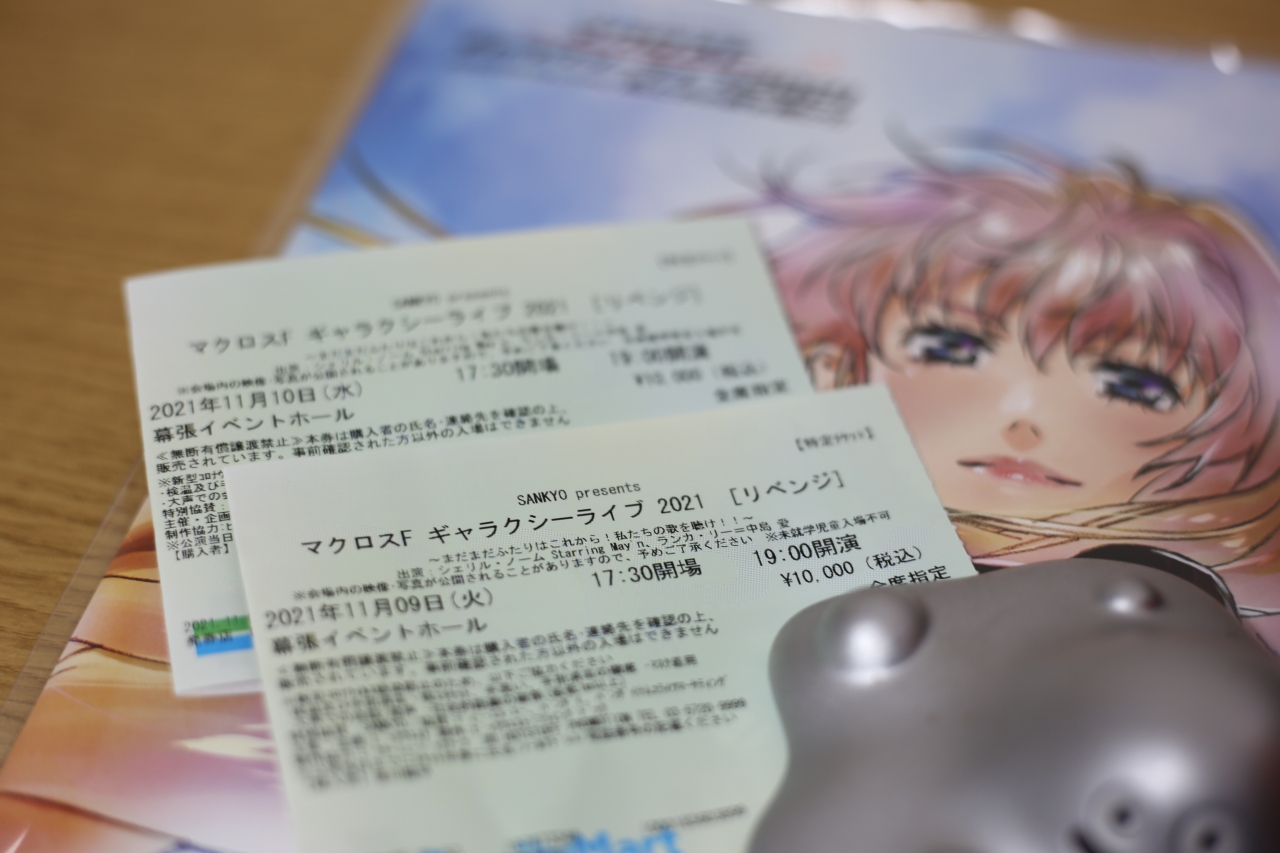 マクロスf ギャラクシーライブ21 リベンジ に行ってきたよ さわ 一撃離脱blog
