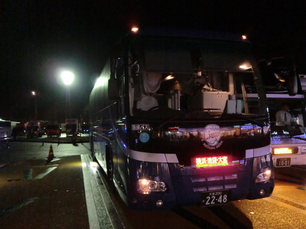 西日本jrバス グランドリーム 乗り物旅行記録