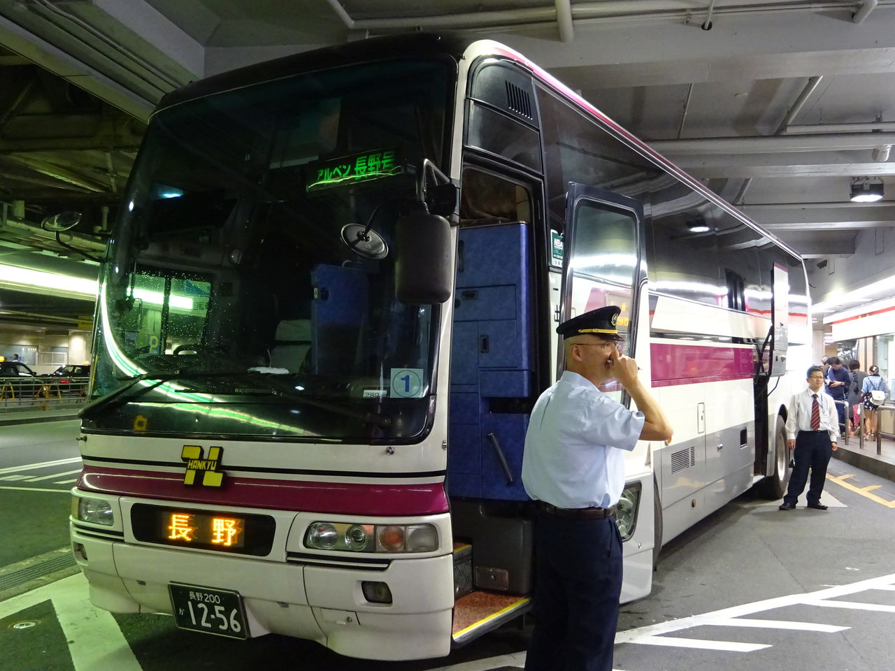 阪急バス 大阪ー富山線 乗り物旅行記録