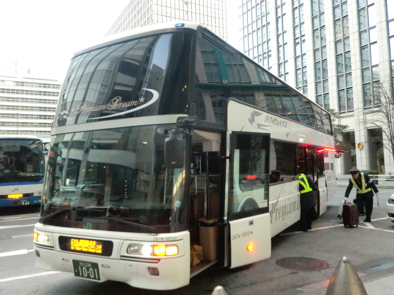 西日本jrバス グランドリーム 乗り物旅行記録